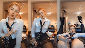ta secretaire salope preferee se fait jouir pour toi
