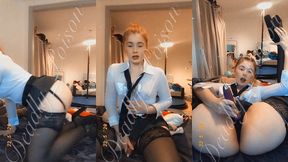 ta secretaire salope preferee se fait jouir pour toi