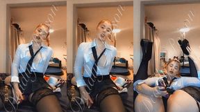 ta secretaire salope preferee se fait jouir pour toi