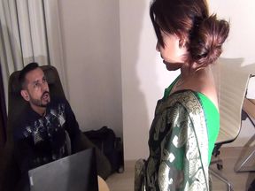 Rahul ne boss hoke tina ko jabardast choda
