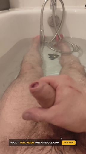 Handjob in the Bath