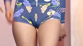 Sexy Asian Model's Poolside Daydream