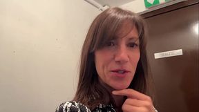 I followed my fan Antoine to the public parking lot so he could fuck me wildly