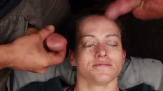 Dirtydees - I love when friends come to visit to make my eyes disappear. Bukkake compilation