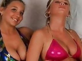Christina Model & Halee Model - Bikini