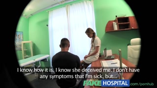 FakeHospital Cheated boyfriend wants tests but gets with sexy nurse