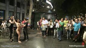 ”Little hoe banged in public places”