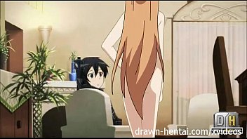 Sword art Hentai - Asuna play mode