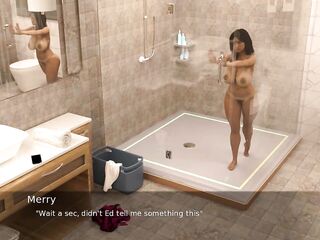 SEXY WIFE. Hawt Mother I'd Like To Bang Stucked In The Shower-Ep 18