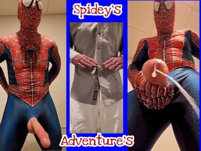 Cosplay Watch Spiderman&#039;s BIG COCK and BIG CUMSHOT in Spidey&#039;s Adventure&#039;s