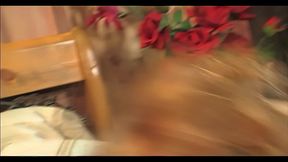 Sasha Knox has electrical tape over her nipples for reasons we will never understand but...