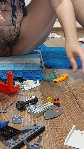 Epic moment from &quot;Sexy MILF, hairy pussy, big ass, vacuum cleaner in empty house. Latina with big hairy tits.&quot;