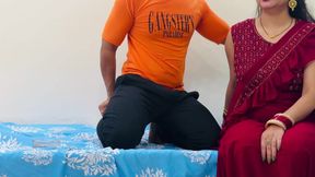 Cute Saree Bhabhi Gets Naughty with Her Devar for Rough and Hard Sex After Smoke with Her in Hindi