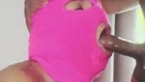 Cinnamon waffles performs a sloppy blowjob on Tony Waffles