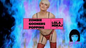 Zombie Gooners w Music Lola Minaj Trans Gooning Mesmerize Mind Fuck WMVSD