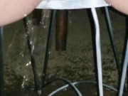 Curvy Redhead Needs To Pee