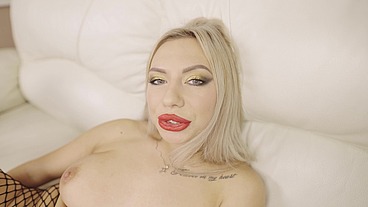 Alexa Bunny passionate anal sex with a black man (dry)