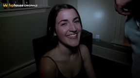 Creampie for Brunette Babe