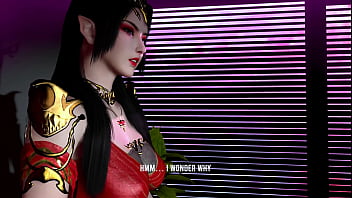 I was fuck Medusa Queen Cai Lin when my wife outside - 3D Animation