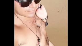 Naked boy in Zipolite Beach