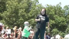 Cowgirl With Pigtails Shows Off Nude Body in Sexy Outdoor Photoshoot