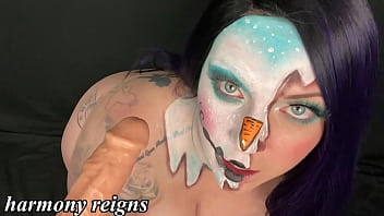 frosty cosplay harmony reigns gets a thick facial