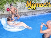 Chicas Loca - Russian Teen Stacy Snake Pool Party Threesome - MAMACITAZ