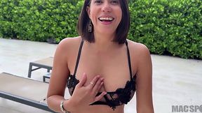 Spicy Latina JollaPR Gets Her Tight Pussy Stretched by JMac’s Monster Cock While She Sucks and Rims Like a Filthy Slut
