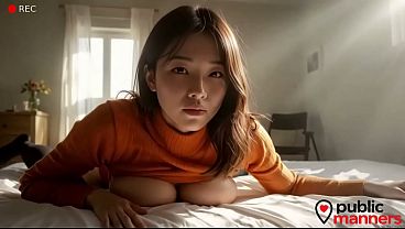 Fuck my ex-Asian girlfriend for a hundred bucks... If I had known sooner, she would have been so slutty! [AI]