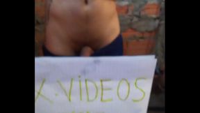 Big–Ass Verification Video: Gay Amateur Shows Off on Webcam