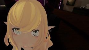 I let a simp fuck me IRL, while I'm playing VRCHAT (POV)