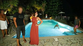 Kinky cumshot party in the Porno Villa! My asshole is for everyone! Free choice of hole!