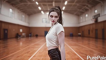 I drove my cock deep into this cold pale doll, making her shake with wild and animalistic pleasure[AI]