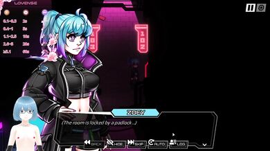 Neon Nights Crisis with a Big Dick VTuber