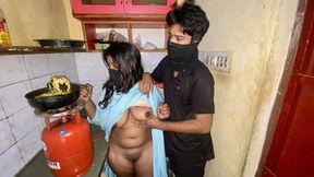 I Fuck My Sister-in-law in the Kitchen While She's Cooking