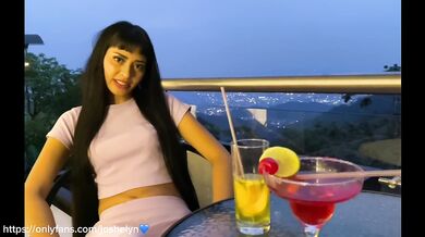 Jocelyn Juliette’s tight white pussy gets raw tongued by a horny colombiana