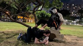 Humiliated in a public place - Full HD