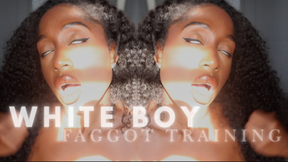 White Boy Faggot Training