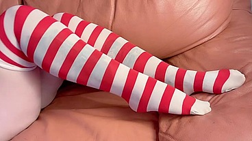 Christmas Sock Lover JOI