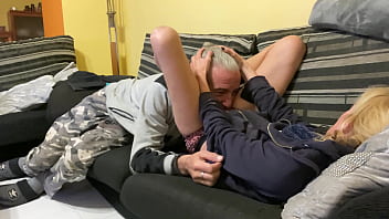 AMATEUR REAL COUPLE - PASSIONATE SEX IN HOME with LITTLE BLONDE and WILDSPAINMAN