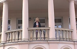 Hot and sexy blonde Natalli Di Angelo enjoys David's cock
