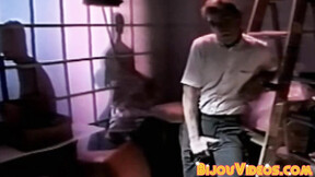 ”Hung ass buddy touches himself before bare fucking adorable guy”