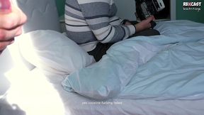 backstage! eva tender really squirts in a hard double penetration on the set of a porn movie for the channel  cool! new family!