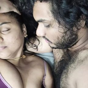 Mallu cheating wife hot romantic sex with her boyfriend while husband not in home, Cheating wife with husband&#039;s friend hot sex