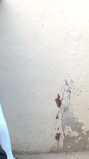 Squirting on My Boyfriend's Face in a Public Alley   Clip 1