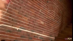 Caged Lesbian Girls Pleasure Each Other with Toys and Lots of Oral