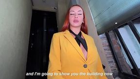 Redhead Colombian Real Estate Agent Gets Fucked Hard by Her Horny Client