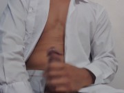 Work from Home Pinoy couldnt resist to jerk off to his co workers