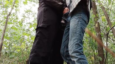 Me and my neighbor masturbate in the forest so that no one knows that we are lesbians - IkaSmokS