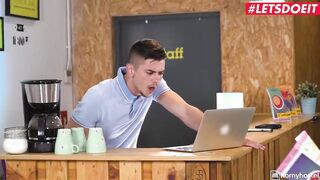 HORNY HOSTEL - Claudia Bavel Follows Long Cock Directions